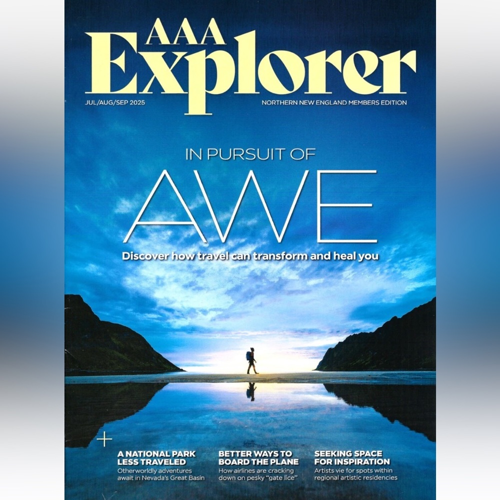 AAA Explorer‎ Magazine July/August/September 2025 In Pursuit of Awe Nevada